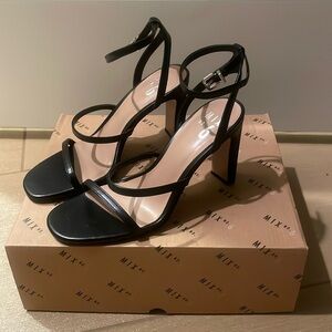 Mix No. 6 Strappy Black Heel